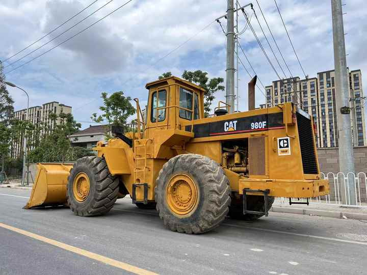 Wiellader Used CAT  980f 980g 980c Wheel Loader Second Hand Condition CAT 966H 966F 966E 966G Front Loaders for Sale