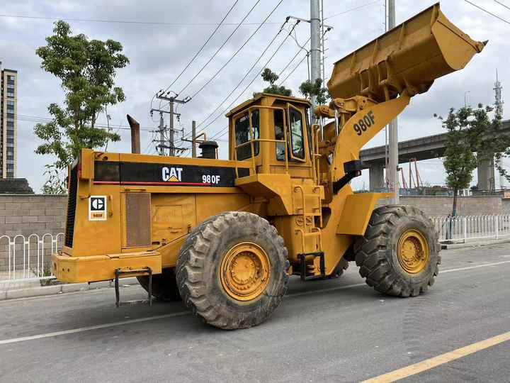 Wiellader Used CAT  980f 980g 980c Wheel Loader Second Hand Condition CAT 966H 966F 966E 966G Front Loaders for Sale