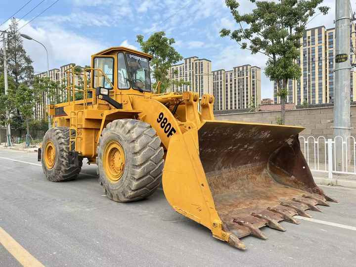 Wiellader Used CAT  980f 980g 980c Wheel Loader Second Hand Condition CAT 966H 966F 966E 966G Front Loaders for Sale
