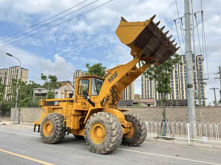 Wiellader Used CAT  980f 980g 980c Wheel Loader Second Hand Condition CAT 966H 966F 966E 966G Front Loaders for Sale