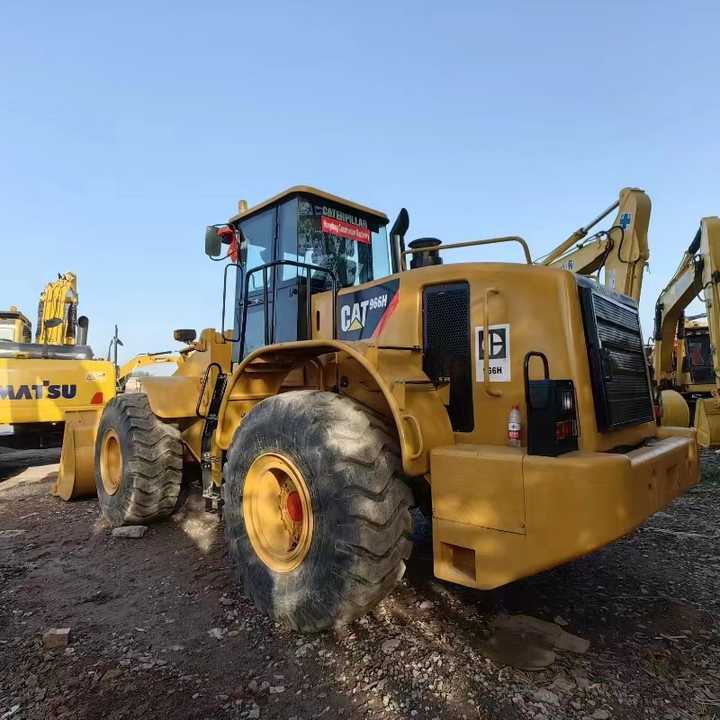 Wiellader Used Caterpillar 966H Wheel Loader Original Engine Low Hours