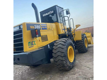 Wiellader  Used Komatsu WA380-3 Front Loader in Very Good Condition Strong Power komatsu 380 Wheel Loader Low Price Hot Sale