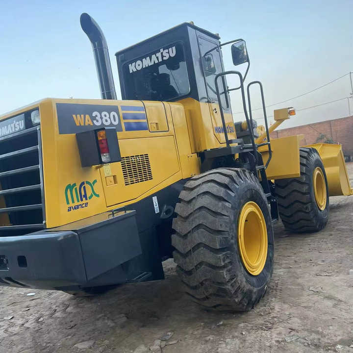 Wiellader Used Komatsu WA380-3 Front Loader in Very Good Condition Strong Power komatsu 380 Wheel Loader Low Price Hot Sale