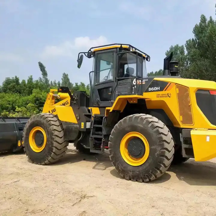 Wiellader Used Liu Gong 6ton wheel loader 856h 860h ZL50CN 862h in the Philippines Quality assurance for two year