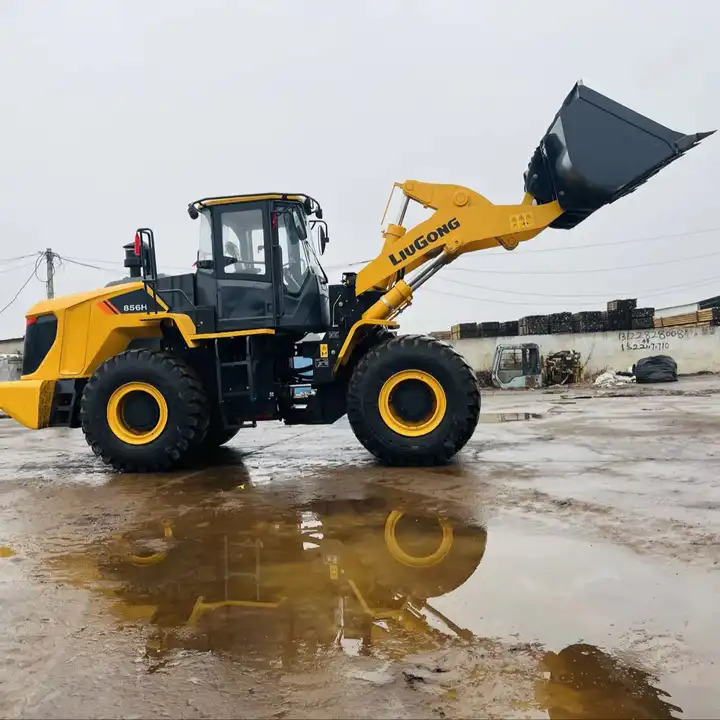 Wiellader Used Liu Gong 6ton wheel loader 856h 860h ZL50CN 862h in the Philippines Quality assurance for two year