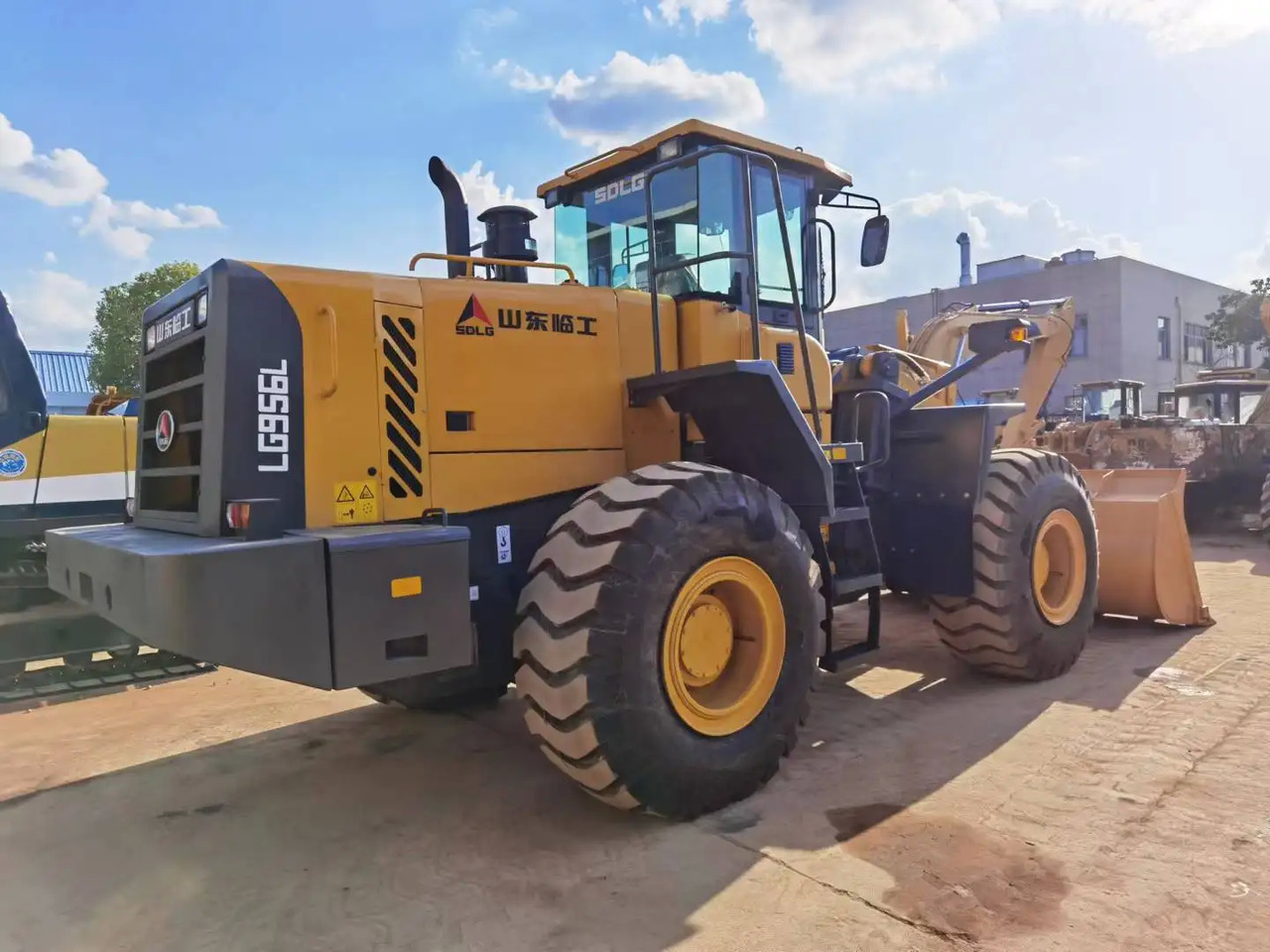 Wiellader Used SDLlG Wheel loader 936 956 on sale with good running condition