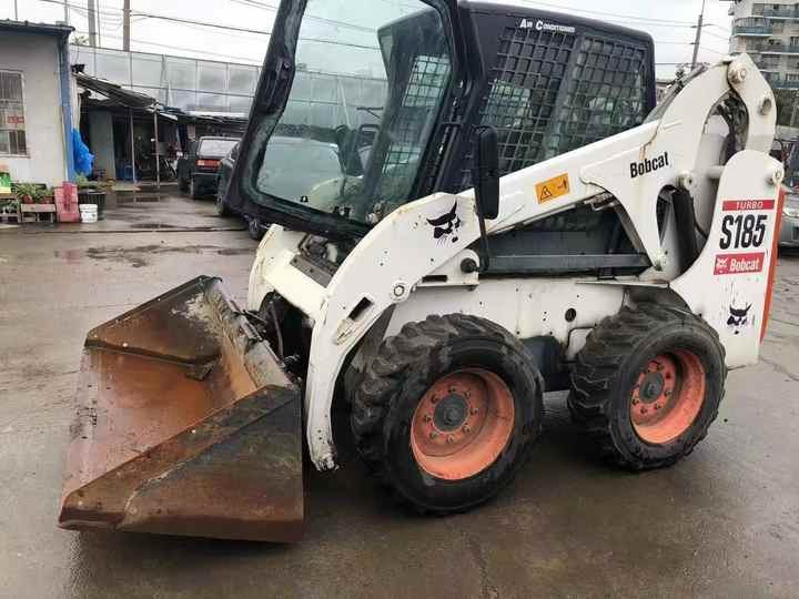 Wiellader Used Small Loader Bobcat S130 S160 S185 Skid Steer Loader With Good Condition