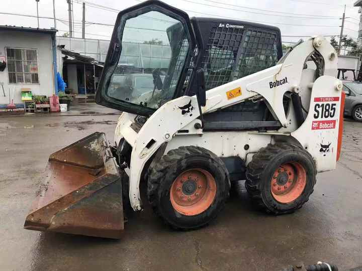 Wiellader Used Small Loader Bobcat S130 S160 S185 Skid Steer Loader With Good Condition