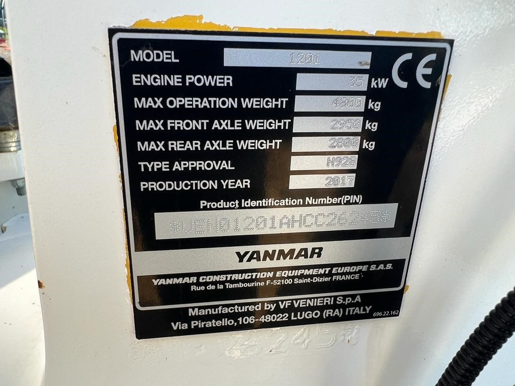 Wiellader Used YANMAR 1201 loader
