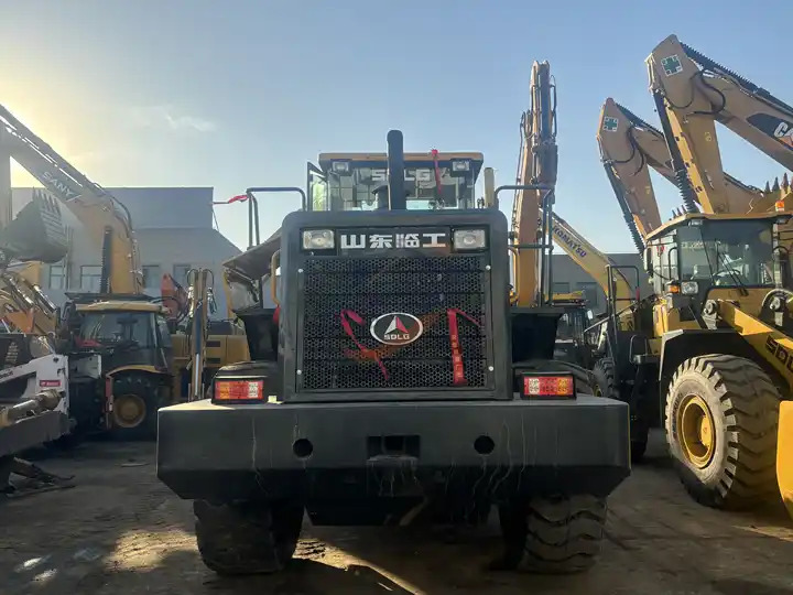 Wiellader Used original China heavy duty hydraulic tractor loader SDLG 956L L956F 956l  in low price