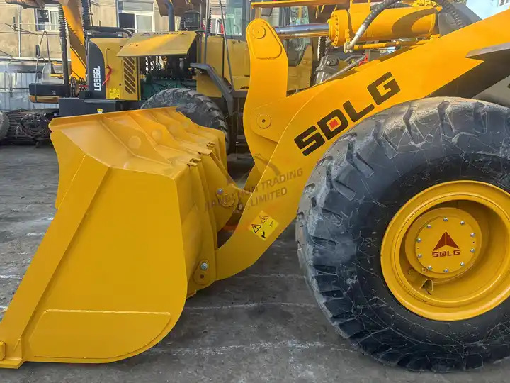 Wiellader Used original China heavy duty hydraulic tractor loader SDLG 956L L956F 956l  in low price
