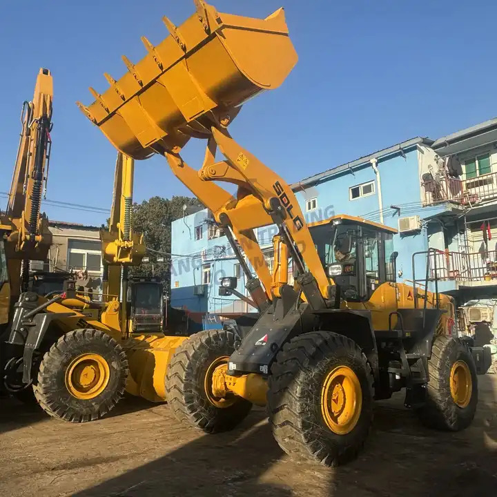 Wiellader Used original China heavy duty hydraulic tractor loader SDLG 956L L956F 956l  in low price