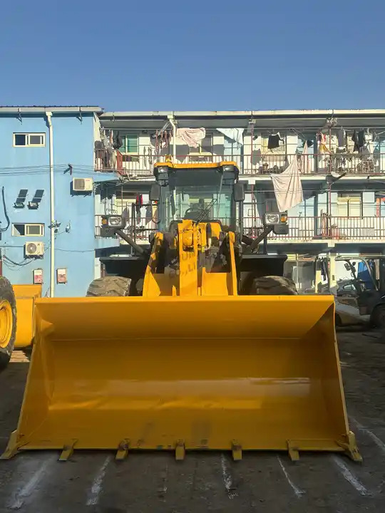 Wiellader Used original China heavy duty hydraulic tractor loader SDLG 956L L956F 956l  in low price