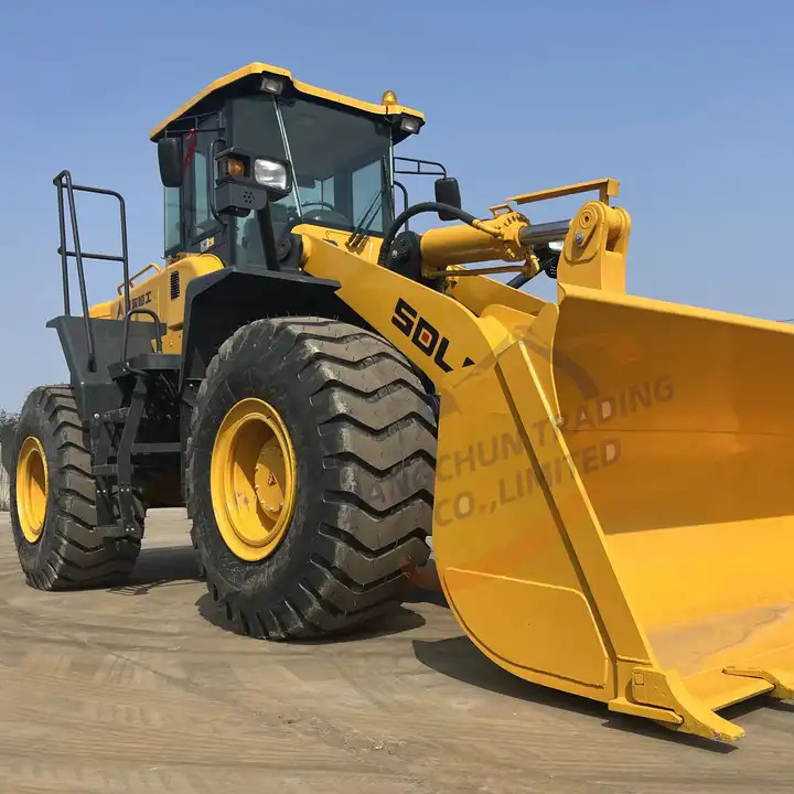 Wiellader Used wheel loader SDLG 956L L956F 956l wheel loader China heavy duty hydraulic tractor loader with Low running hours
