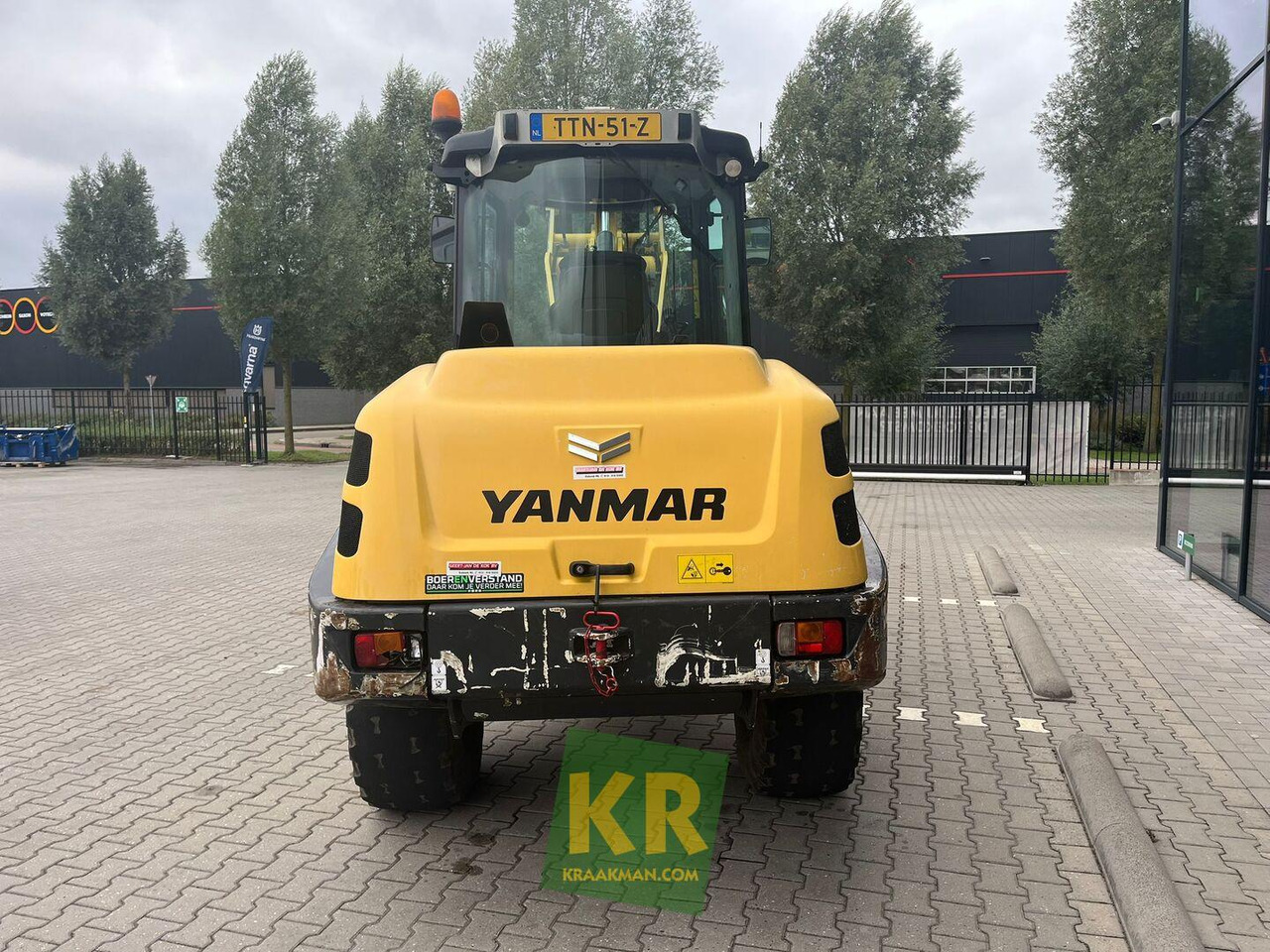Wiellader V100 shovel Yanmar