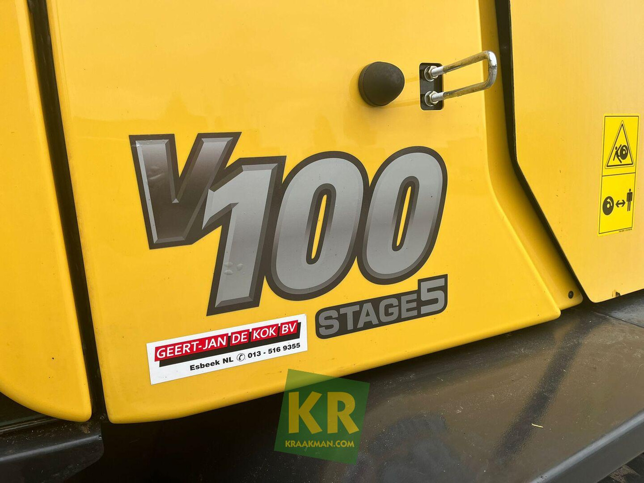 Wiellader V100 shovel Yanmar