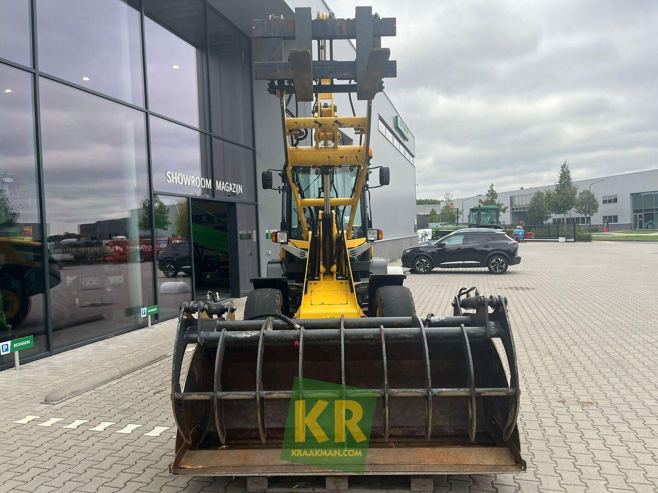 Wiellader V100 shovel Yanmar