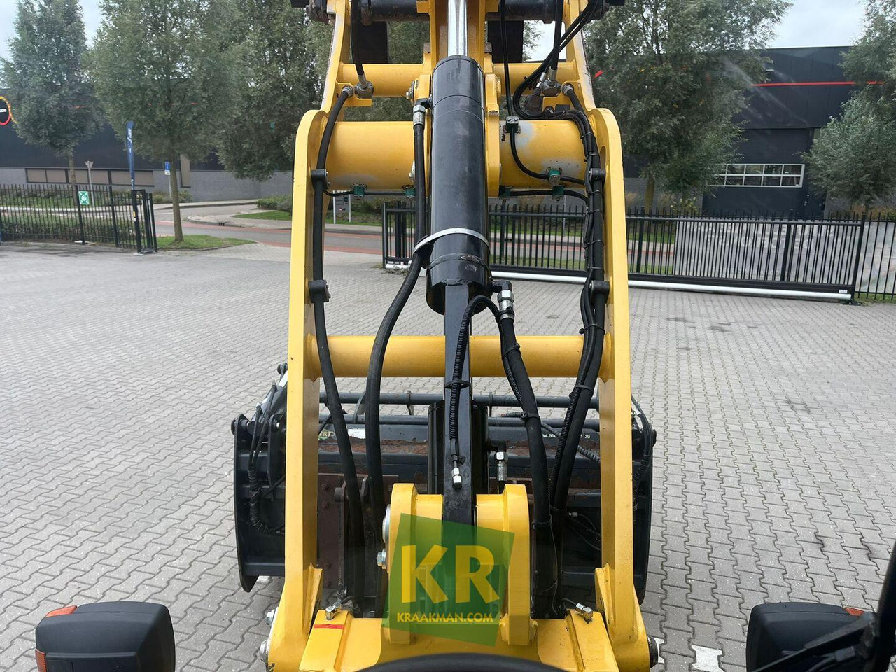 Wiellader V100 shovel Yanmar