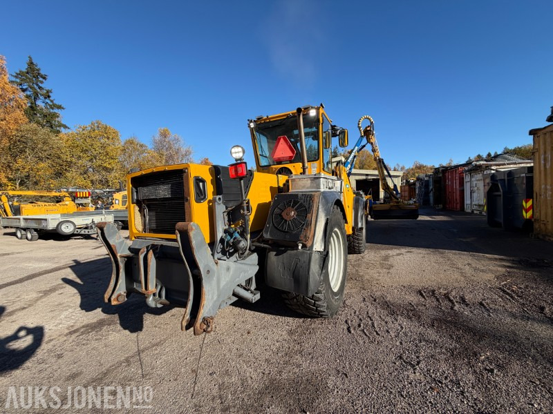 Wiellader VINTERMASKIN 2019 Vilakone wille 865 hjullaster - Vingeplog - Snøfreser - Strøskuffe