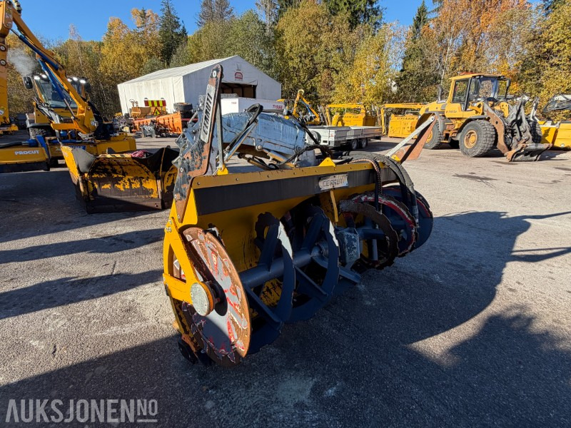 Wiellader VINTERMASKIN 2019 Vilakone wille 865 hjullaster - Vingeplog - Snøfreser - Strøskuffe