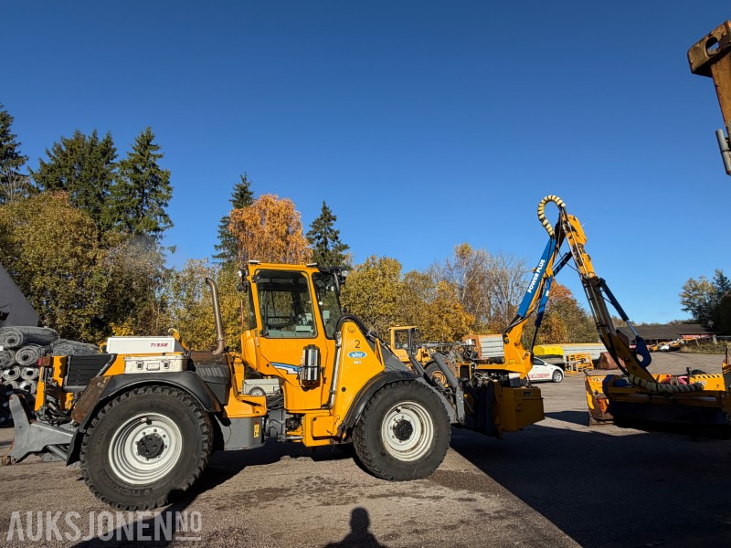 Wiellader VINTERMASKIN 2019 Vilakone wille 865 hjullaster - Vingeplog - Snøfreser - Strøskuffe