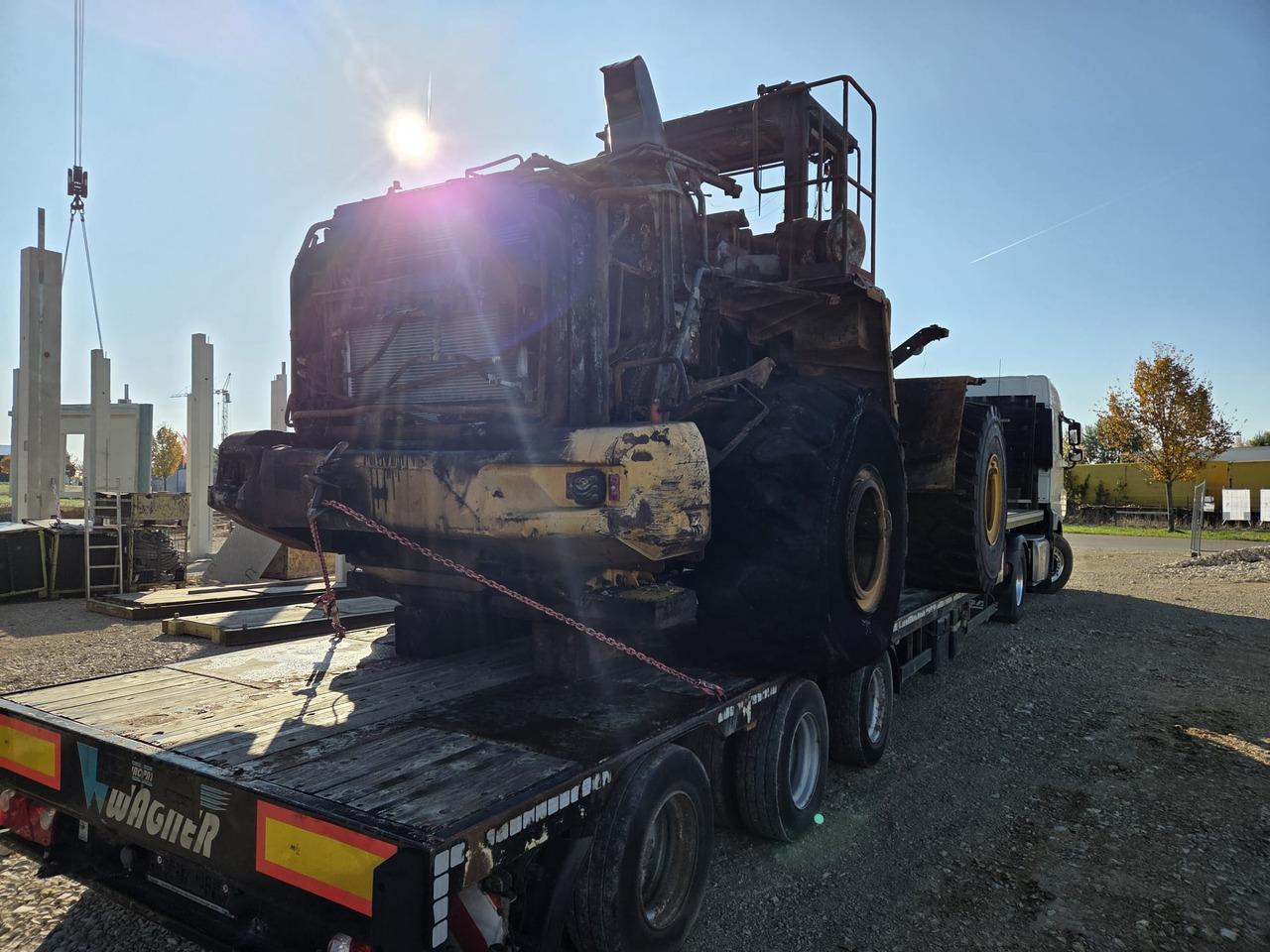 Wiellader VOLVO L150 Bj: 2020 Brandschaden hydr. Schnellwechsler