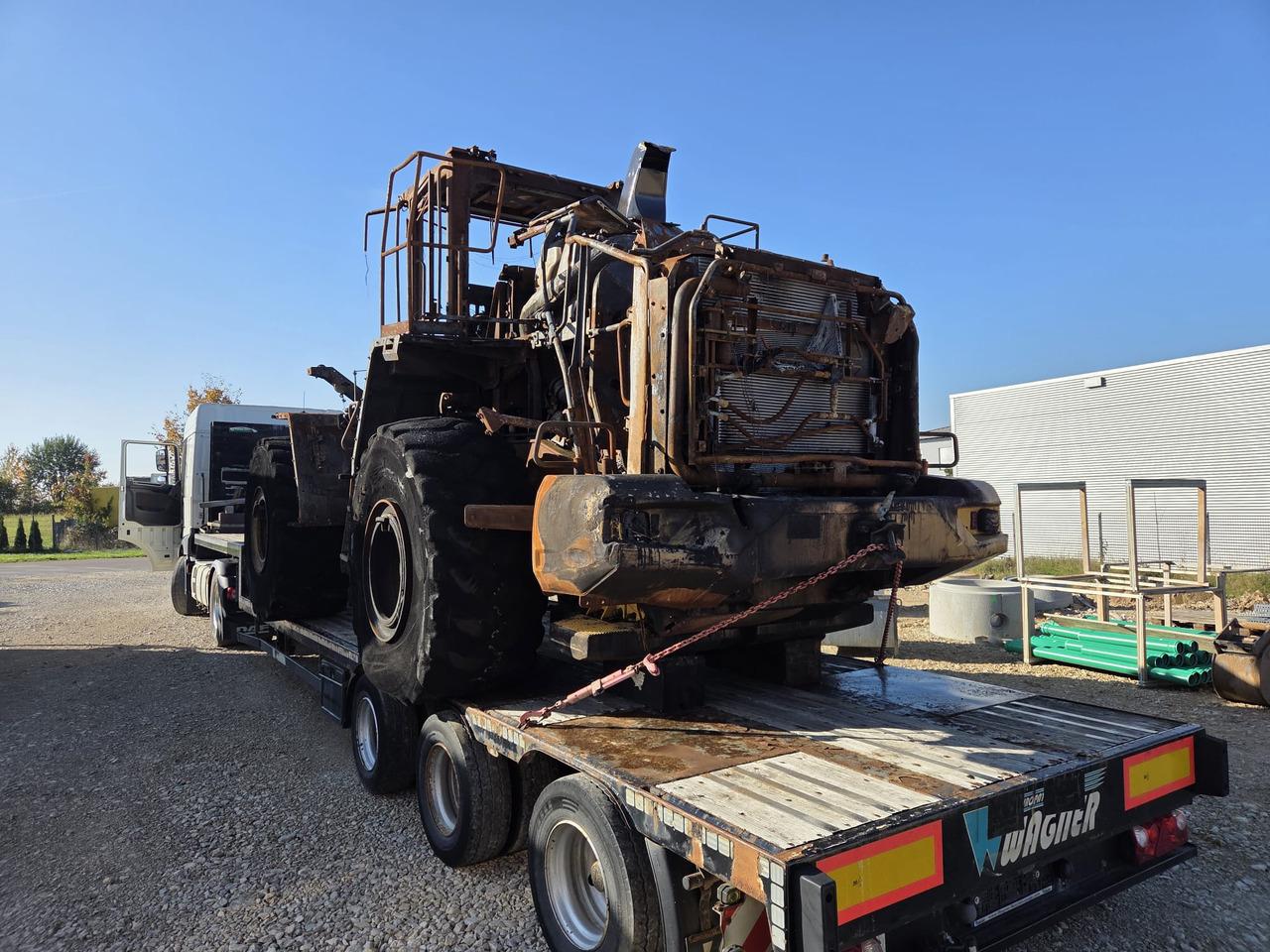 Wiellader VOLVO L150 Bj: 2020 Brandschaden hydr. Schnellwechsler