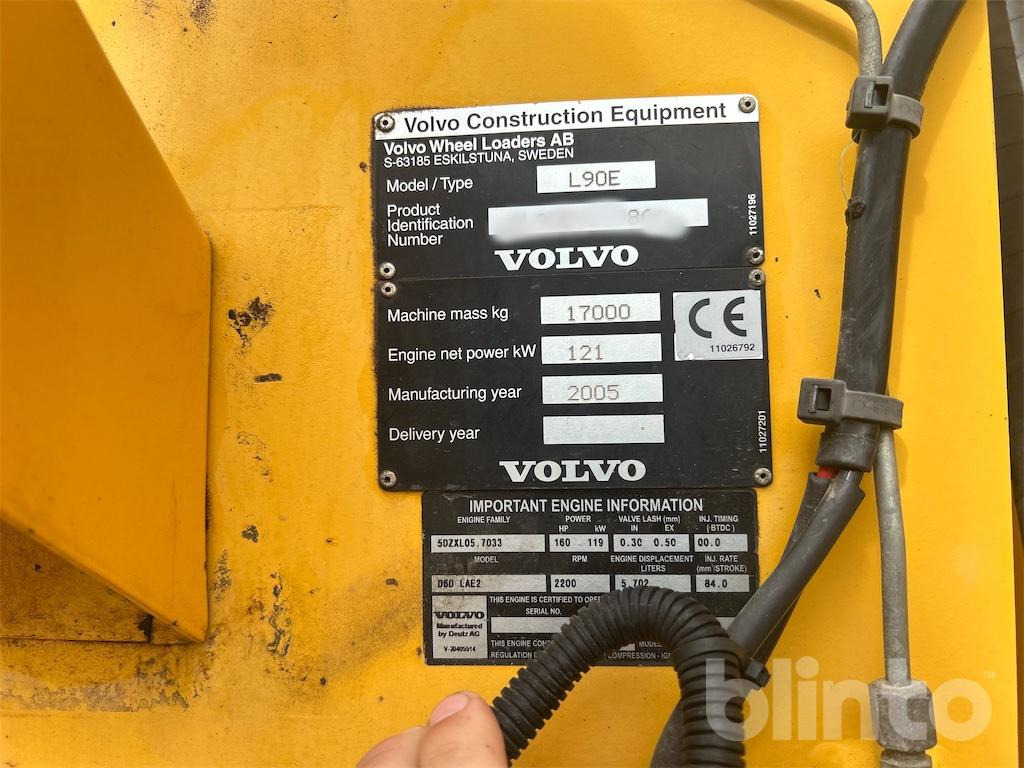 Wiellader VOLVO L90E