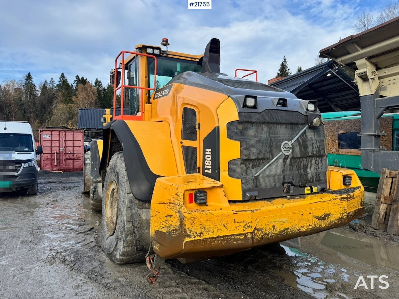 Wiellader Volvo 2018 Volvo L180H Hjullaster m/ Skuffe.