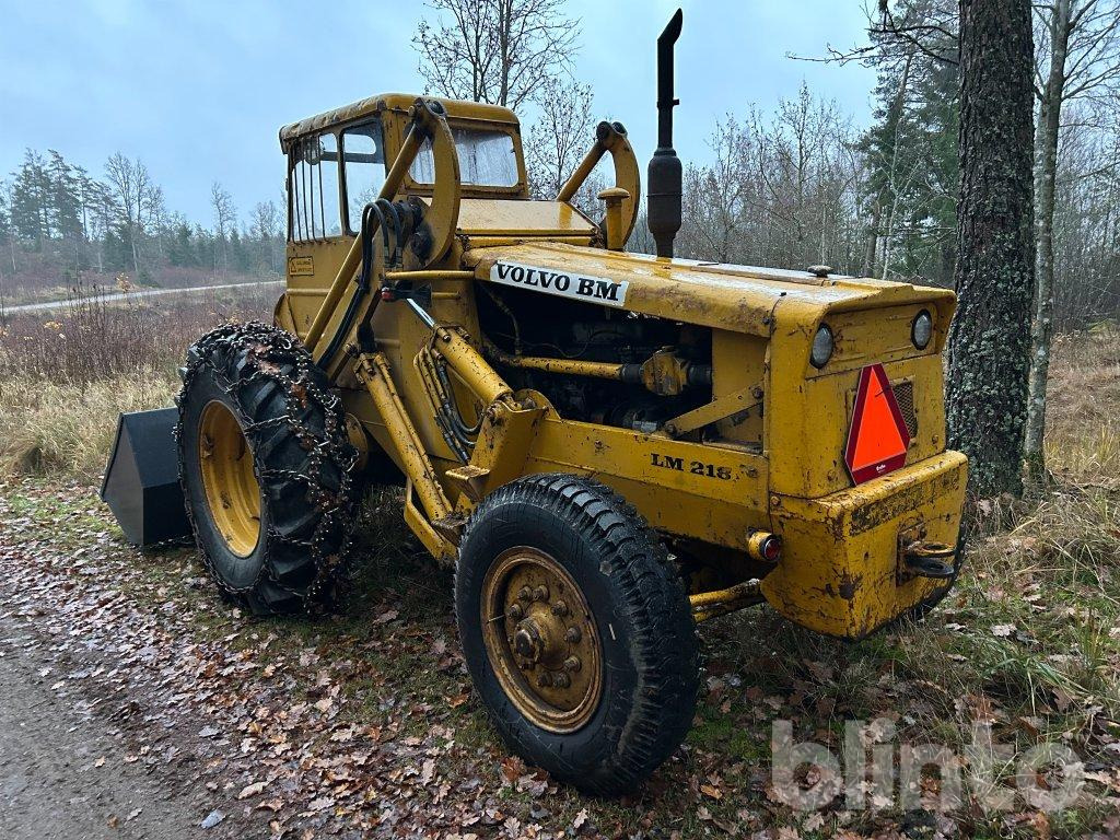 Wiellader Volvo BM218