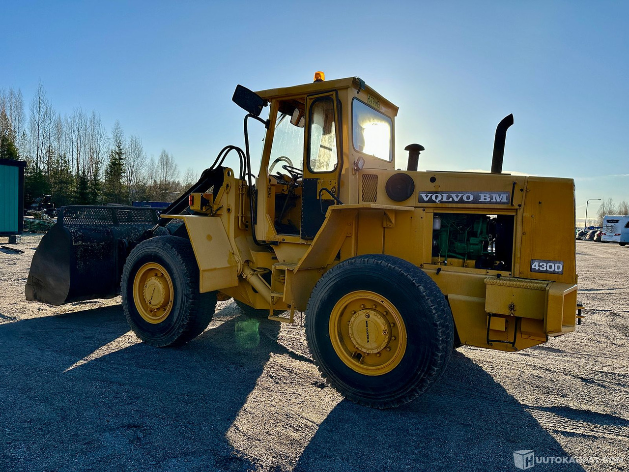 Wiellader Volvo BM 4300 Pyöräkuormaaja, vm 1979, Muurame