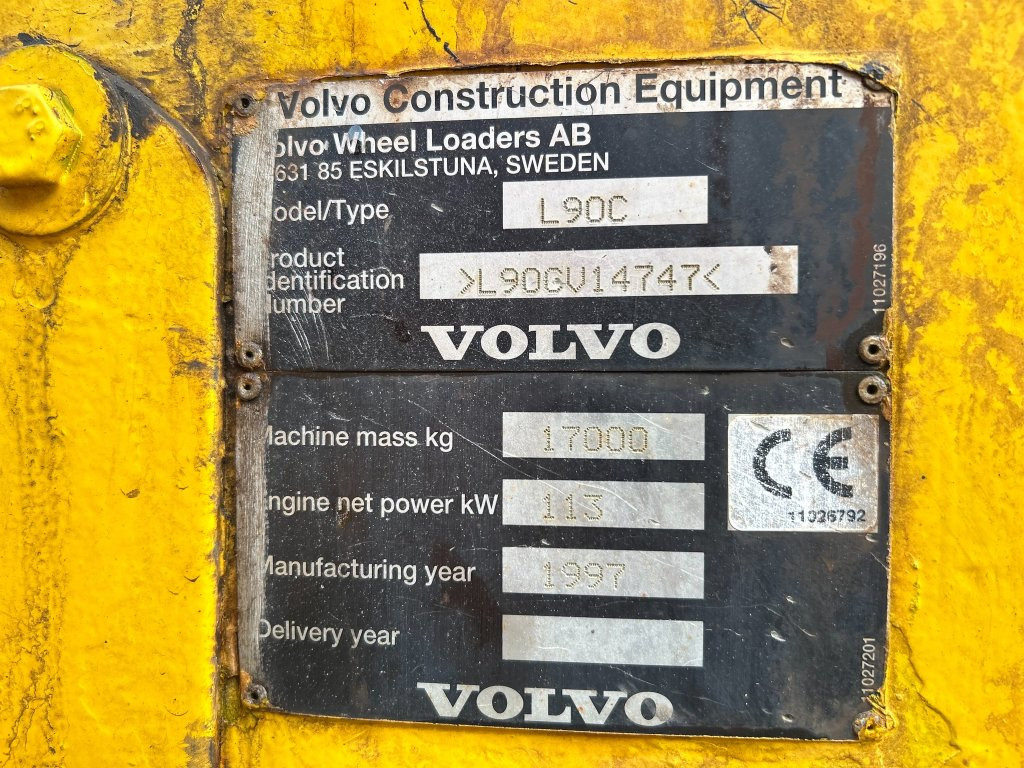 Wiellader Volvo BM L90C