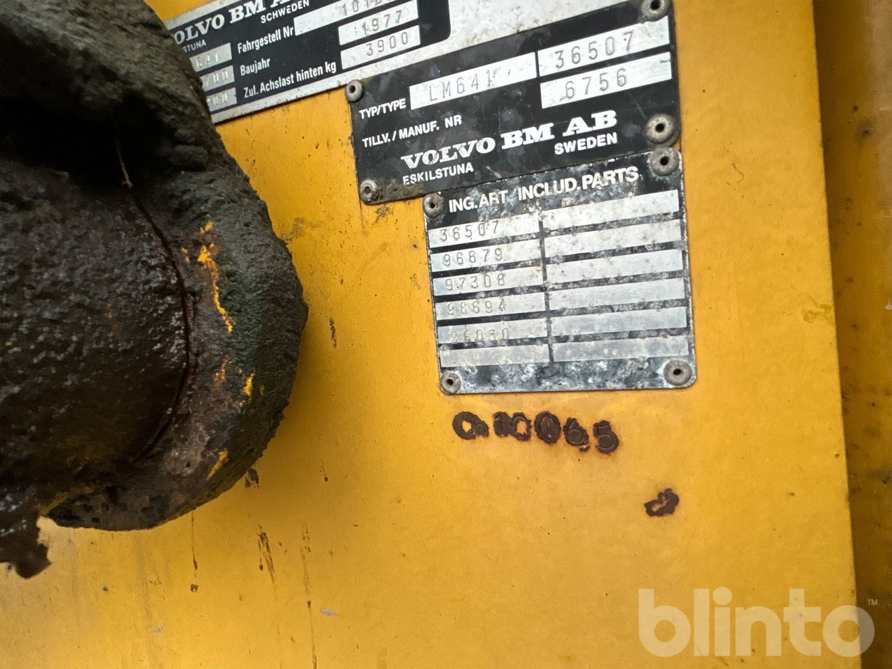 Wiellader Volvo BM LM641