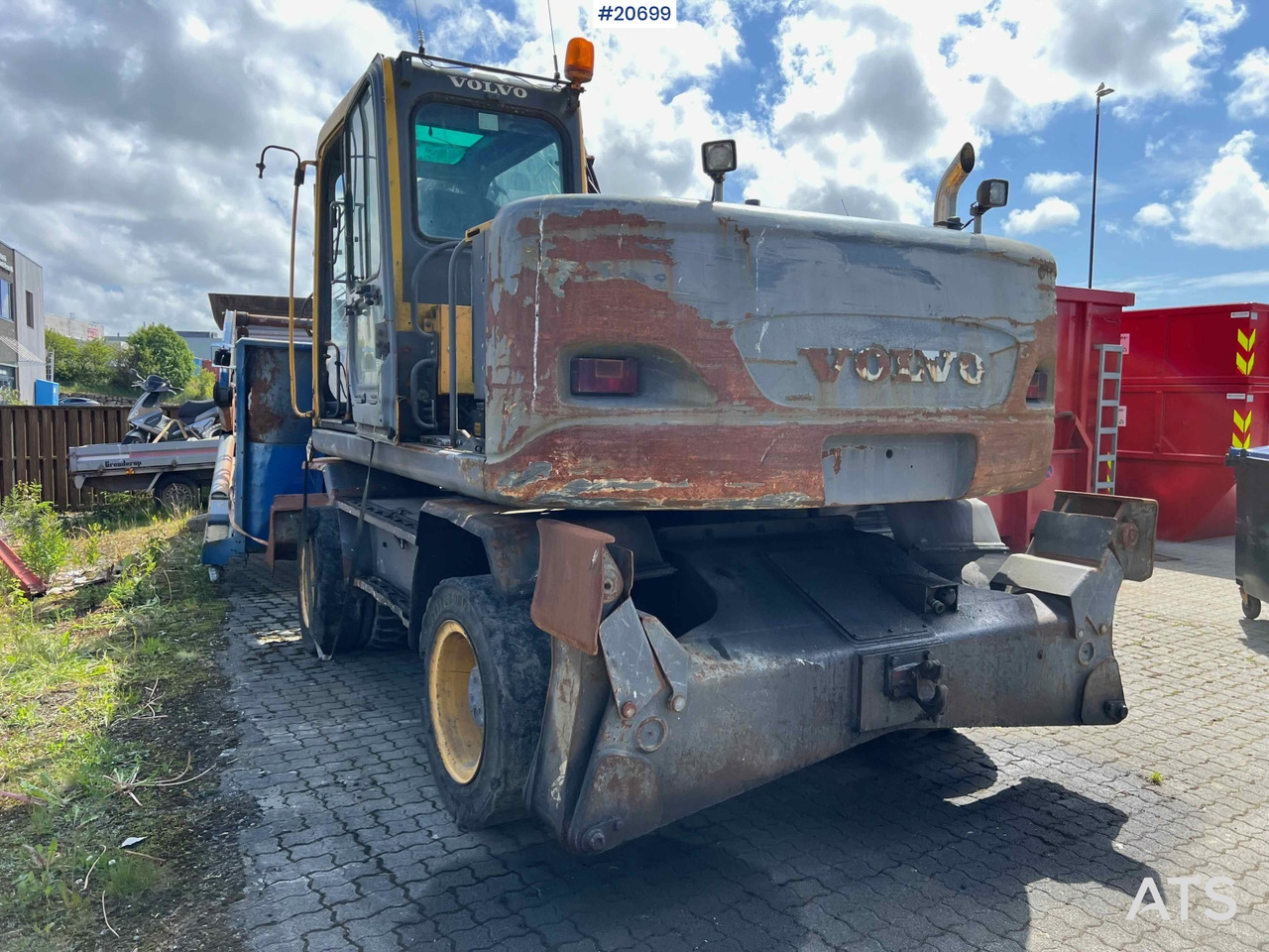 Wiellader Volvo EW160B