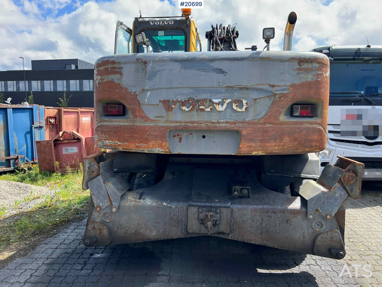 Wiellader Volvo EW160B