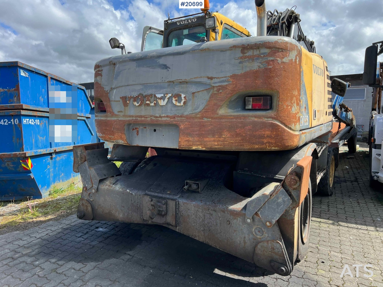Wiellader Volvo EW160B