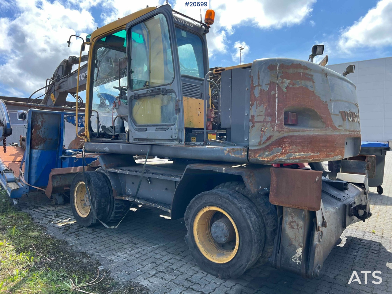 Wiellader Volvo EW160B