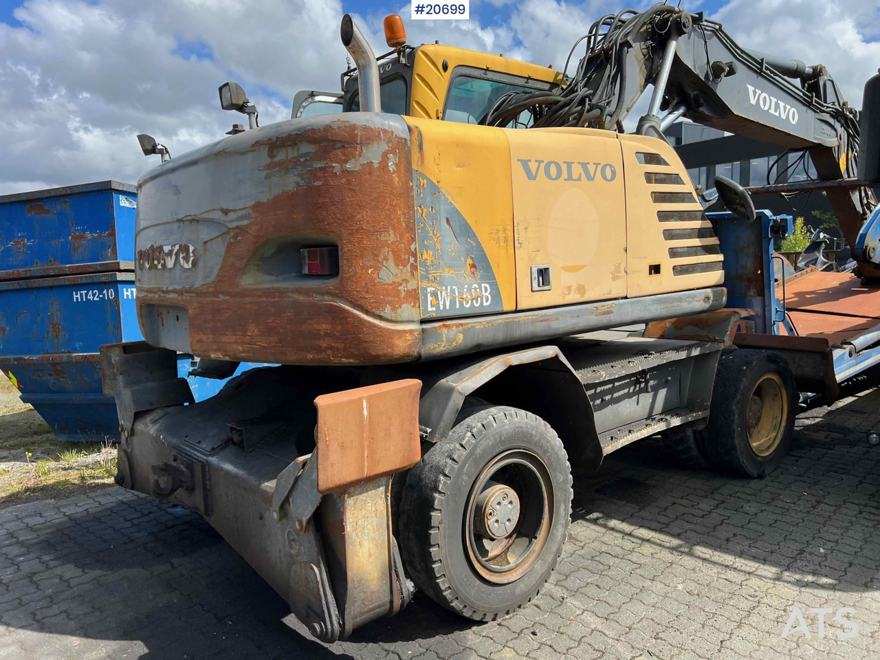Wiellader Volvo EW160B