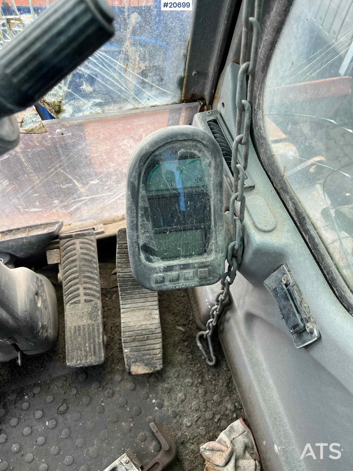 Wiellader Volvo EW160B hjulmaskin m/ støtte bein og skjær