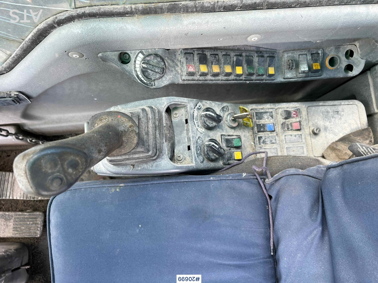 Wiellader Volvo EW160B hjulmaskin m/ støtte bein og skjær