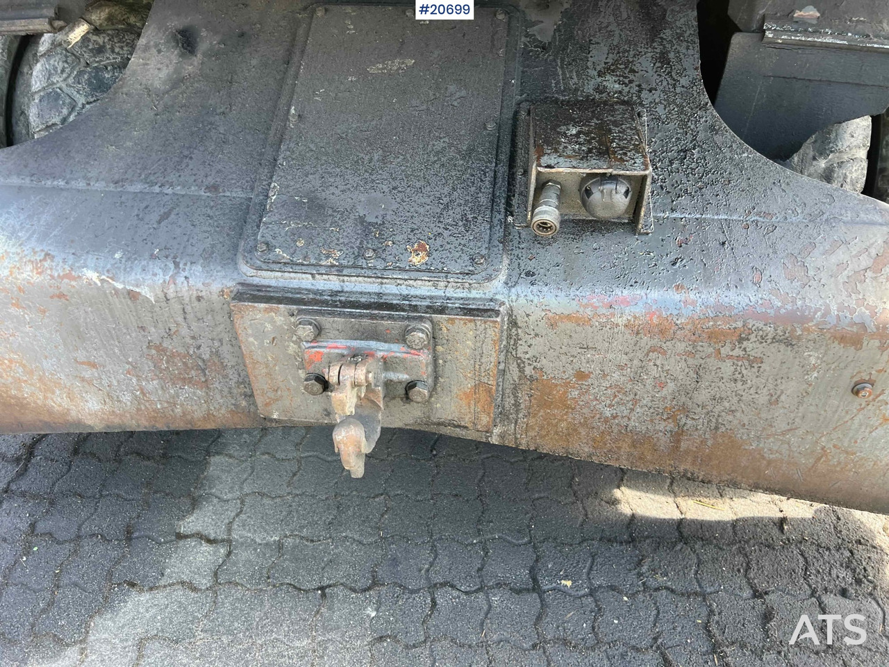 Wiellader Volvo EW160B hjulmaskin m/ støtte bein og skjær