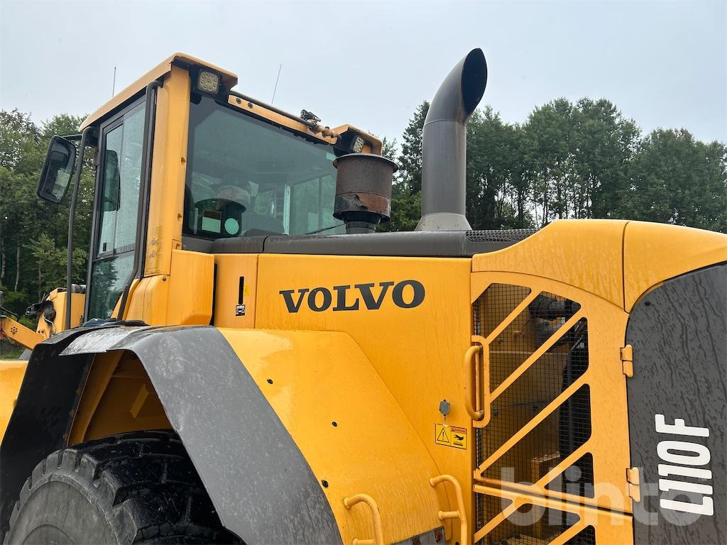Wiellader Volvo L110F med skopa