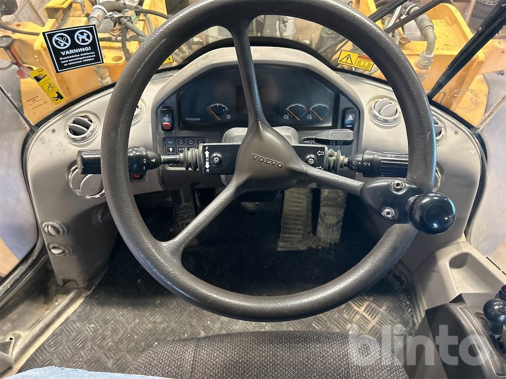 Wiellader Volvo L110F med skopa