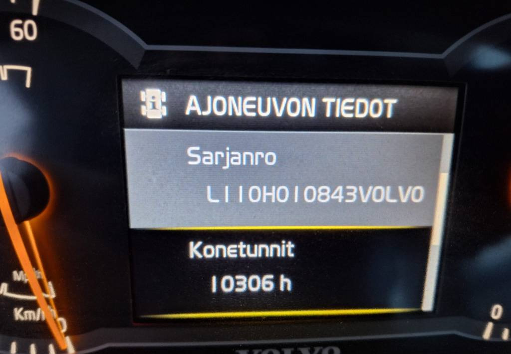 Wiellader Volvo L110H HUOLLETTU, VAAKA YM.