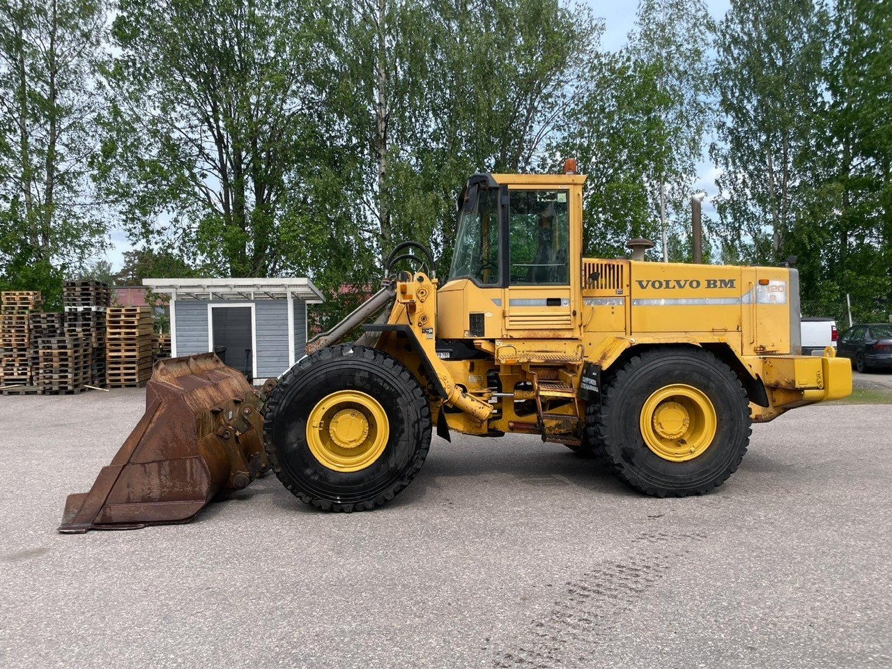 Wiellader Volvo L120B