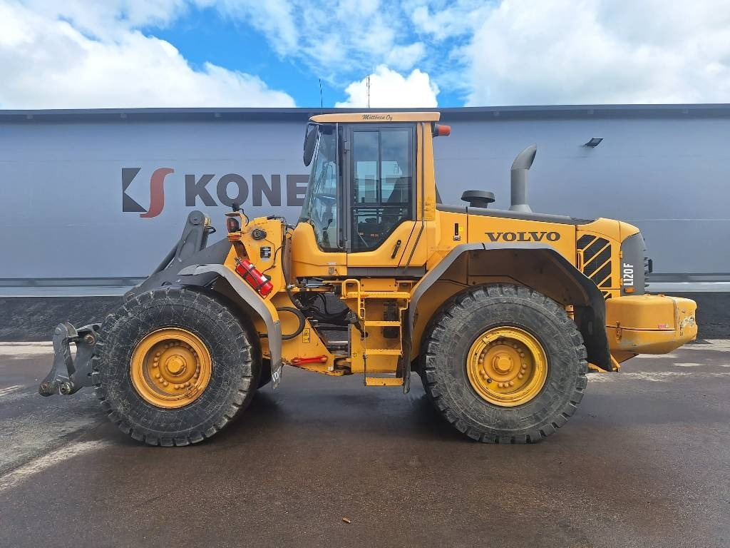 Wiellader Volvo L120F RASVARI, VAAKA