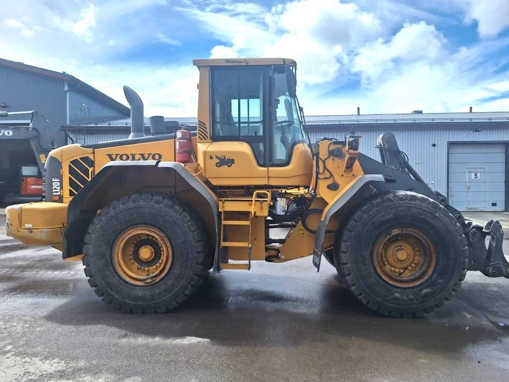 Wiellader Volvo L120F RASVARI, VAAKA
