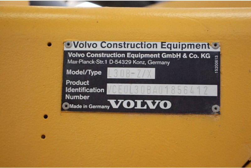 Wiellader Volvo L30B-Z/X
