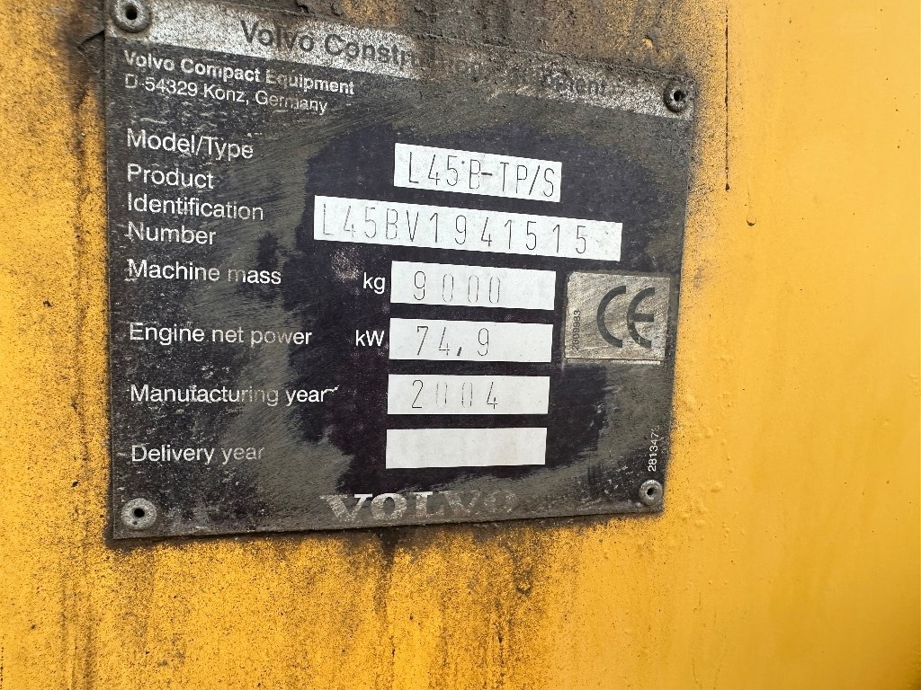 Wiellader Volvo L45B 4X4 /245