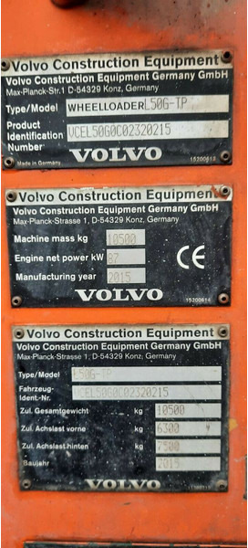 Wiellader Volvo L50 G-IP Radlader